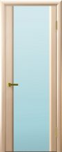 Изображение товара Межкомнатная шпонированная дверь Luxor Legend Синай 3 (стекло белое) Беленый дуб остекленная